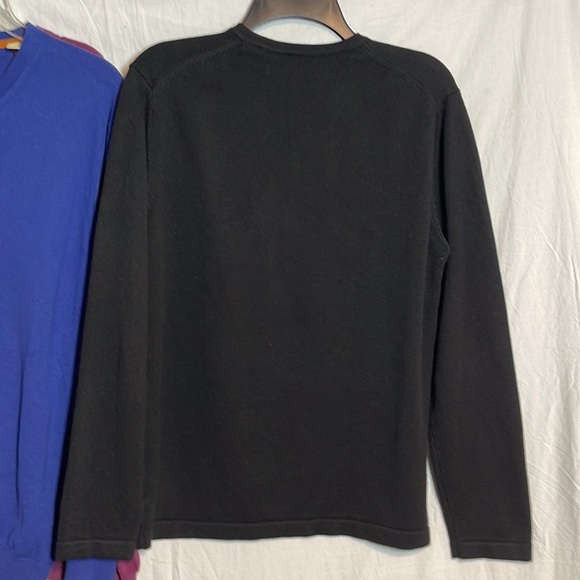 Bundle of Mens Sweaters Vneck Medium Tommy Bahama Ben Hogan Golf M Purple Blue - Picture 9 of 12